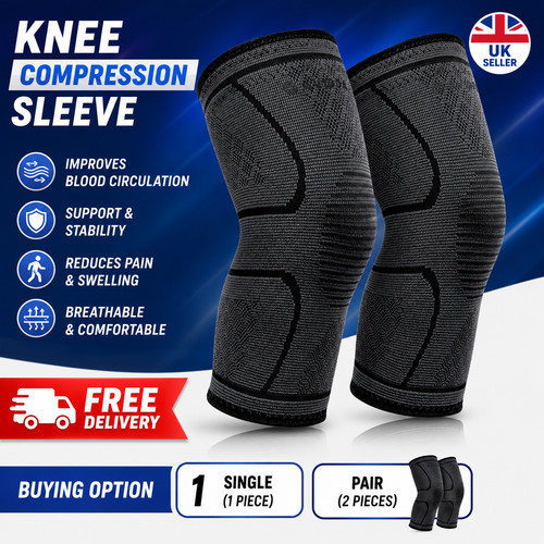 Knee support brace - knee, compression