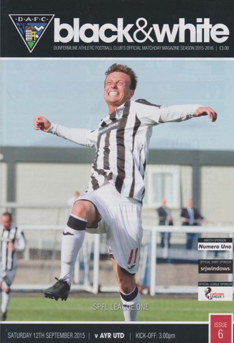 Dunfermline athletic 2015 - athletic, 2015/16