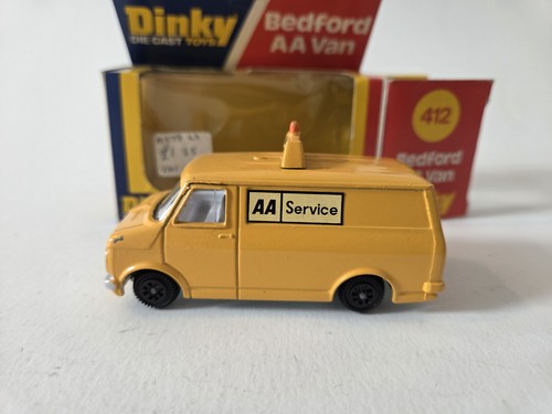 Dinky bedford van - bedford, 412