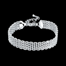 925 Sterling Silver Weaving