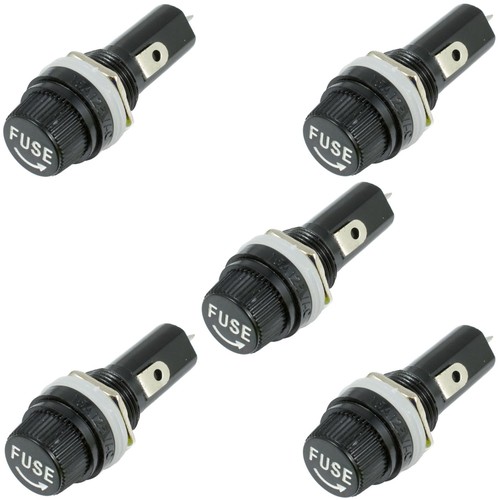 Panel mount chassis fuse - x,