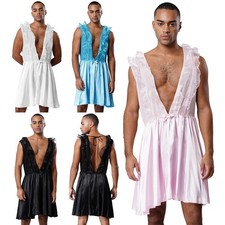 Sissy Mens Satin Lace Baby