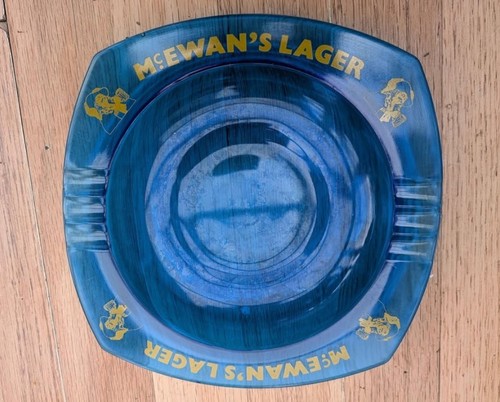 Mcewans lager blue - blue, glass