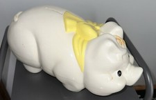 HUGE Vintage PIGGY BANK Pig