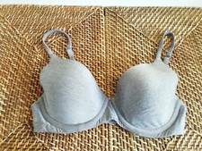 NEXT Pewter Grey Underwired Smooth Holly T-Shirt Bra 34B