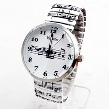 Music Lovers Novelty Stretch Watch