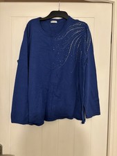 Ladies Royal Purple Jumper