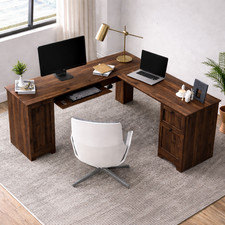 L Shaped Computer Desk Corner