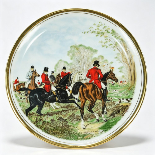 Herring hunting scene - herring,
