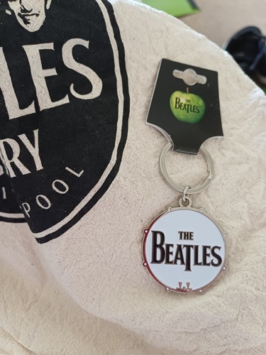 Beatles drum keyring official - beatles,