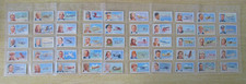 Carreras Cigarette Cards - Famous Airmen & Airwomen - Complete Set of 50