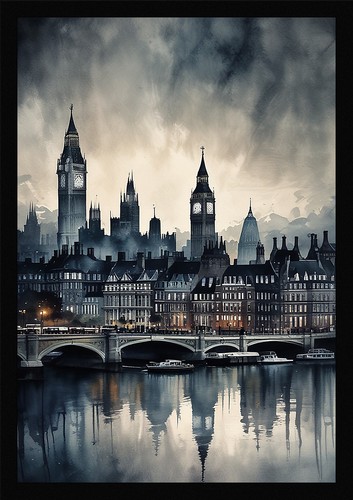 Modern london skyline - london,