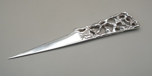 Vintage sterling silver paper - silver,