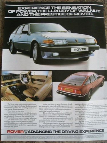 Rover car vanden plas 2300 - rover,