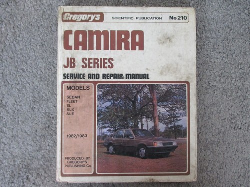 Gregorys holden camira - gregorys,