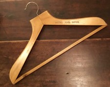 Vintage Royal Mail Lines Wooden Coat Hanger