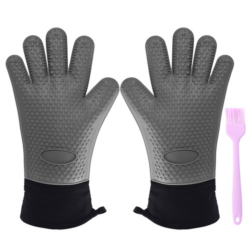 Heat resistant oven gloves - resistant,