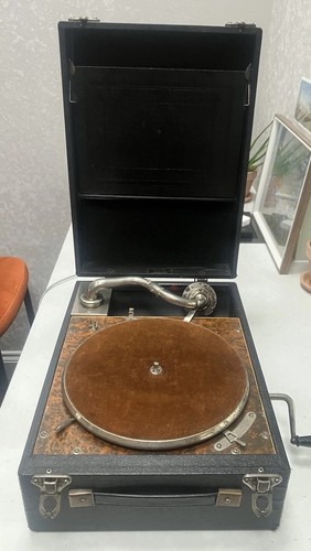 Antique gramophone harrods - gramophone,