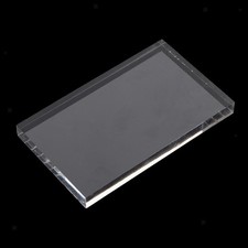 Clear Acrylic Block Stamping