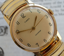 Vintage Timex Mercury Mens Watch 1967 M24 Serviced Working Well