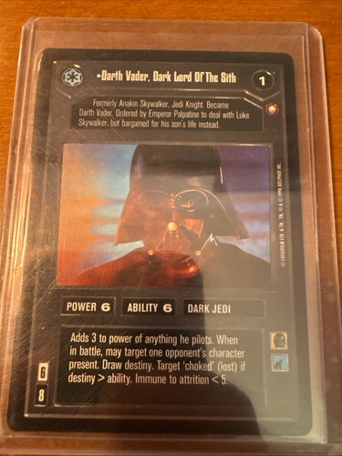 Star wars ccg decipher darth - star,
