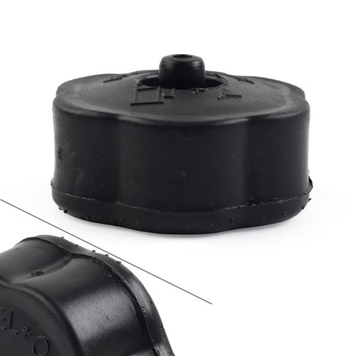 Black plastic oil - black, cap