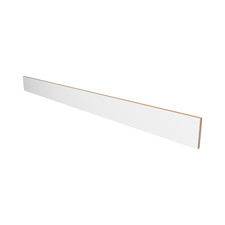 Matt White Kitchen Plinth