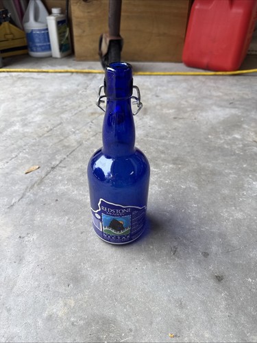 750ml blue glass mead - blue,