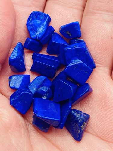 Lapis lazuli rough - lazuli, chips