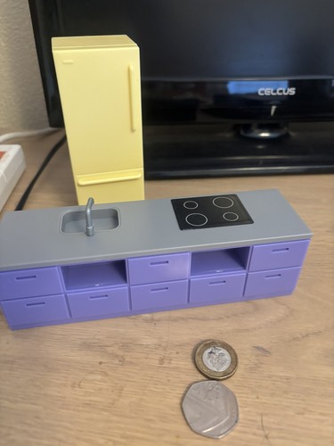 Plastic fitted kitchen - plastic, unit