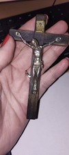 4" Holding Cross/Crucifix Black Ebonised Wood Catholic