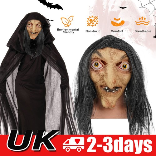 Halloween witch mask scary - halloween,