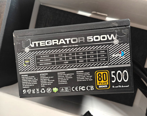 Aerocool integrator 500w atx - integrator,