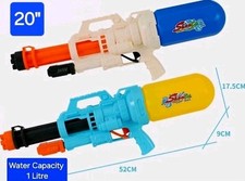 19" Large Water Gun Pump Action Super Soaker Sprayer Outdoor Beach Garden Toy