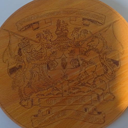Wooden serving board - serving, engraved