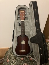 Kala KA-15S Soprano Ukulele 4-String With Black Case