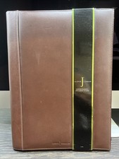 Jasper Conran Brown Leather Business Document Holder Holds  A4 Size