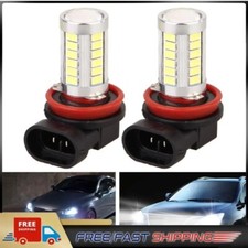 2pcs H11 H8 LED Fog Lights 800LM 6500K Fog Light Bulb Replacement REALLY BRIGHT