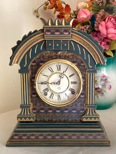 Clock mantle william - mantle,