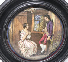 Prattware pot lid first - lid, appeal