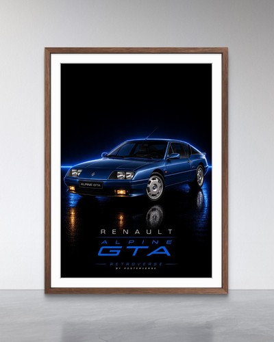 Renault alpine gta retro - alpine, |