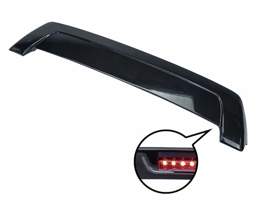 Rear wing spoiler with - rear,