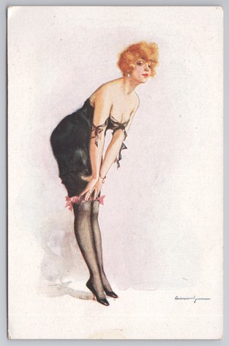 Art deco glamour lady black - deco,