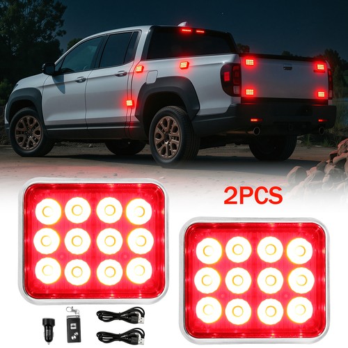 2pcs magnetic wireless strobe - magnetic,