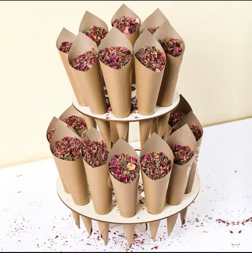 Wedding wood confetti - wedding,