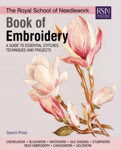 Book embroidery various - by,