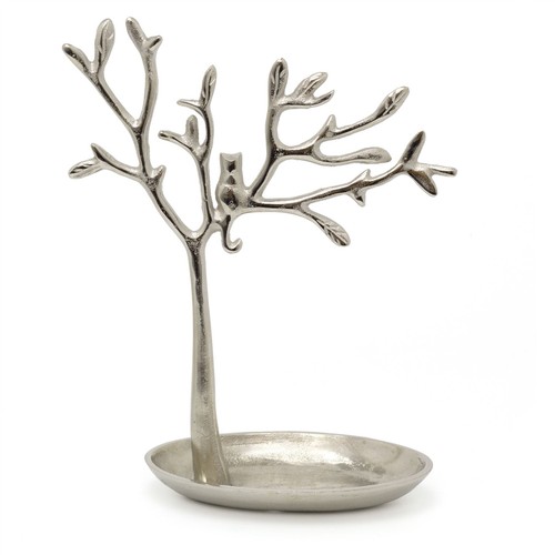 31cm silver metal - metal, tree