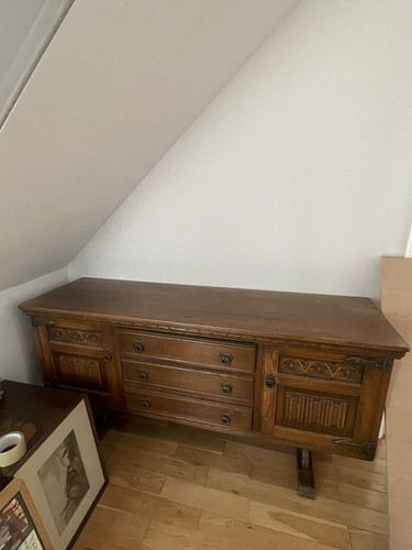 Old charm oak sideboard - charm,