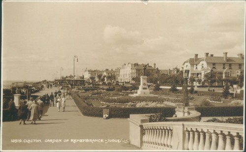 Clacton sea garden of - garden,