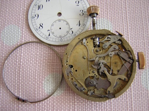 Vintage chronograph and minute - and,